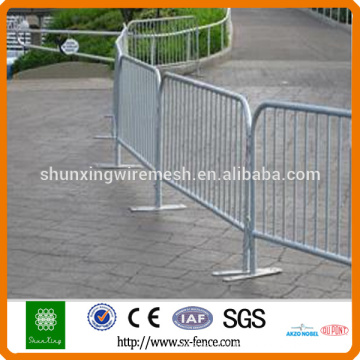Fabricant direct galvanisé barrière de contrôle de foule pas cher, clôture de barrière Chine usine